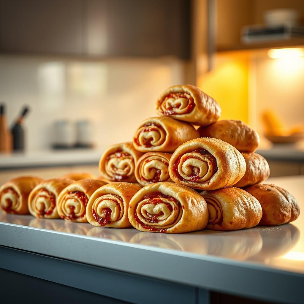 Frozen pizza rolls selection Frozen pizza rolls selection