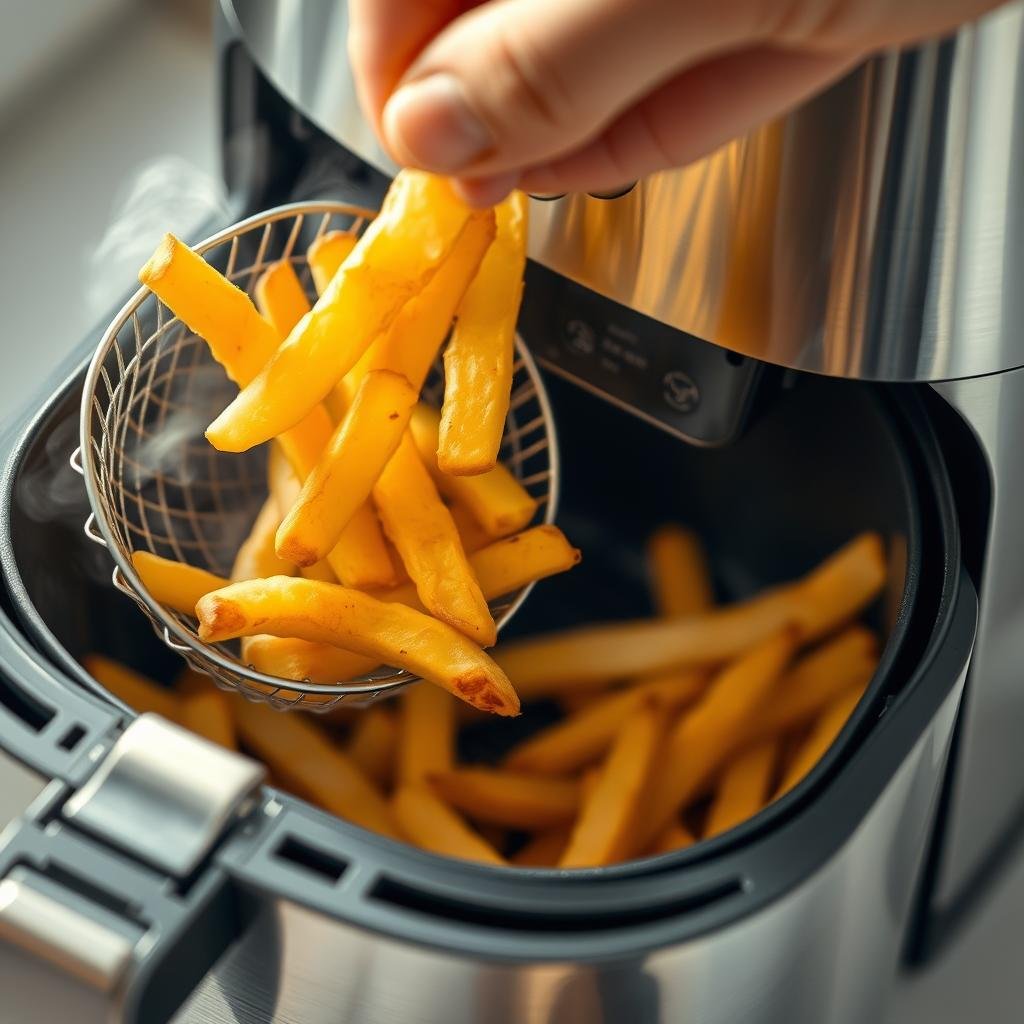 Healthy air fryer cooking process Healthy air fryer cooking process