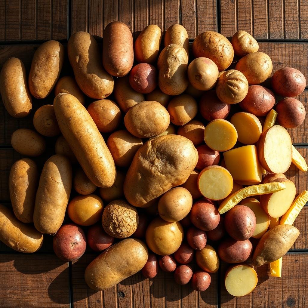 Potato selection for air frying Potato selection for air frying