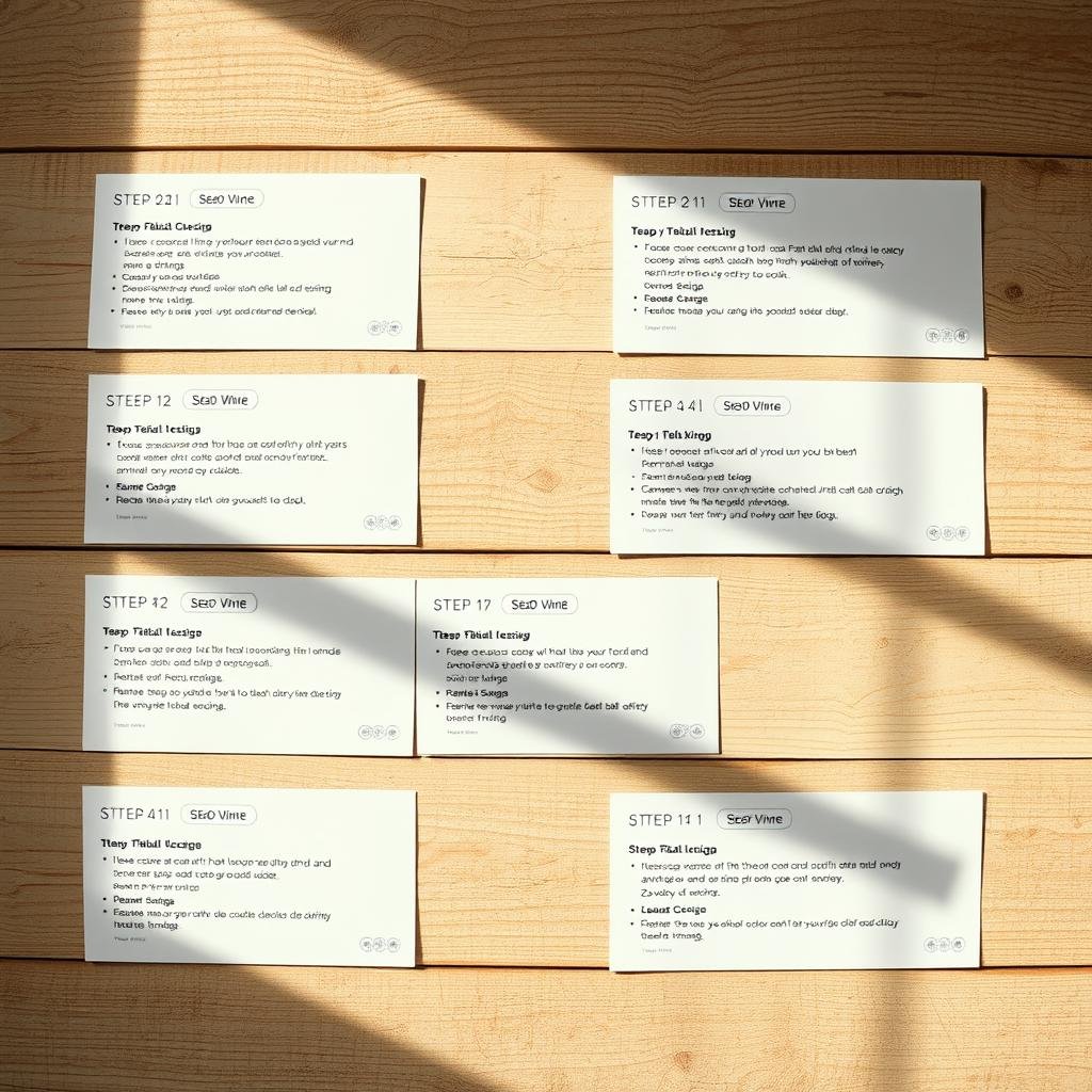 Step by Step Cooking Instructions Step by Step Cooking Instructions