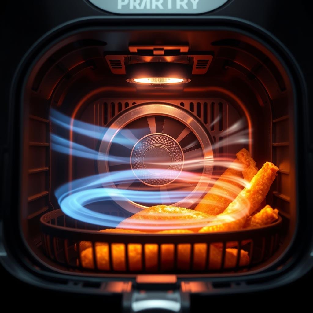 air fryer cooking science