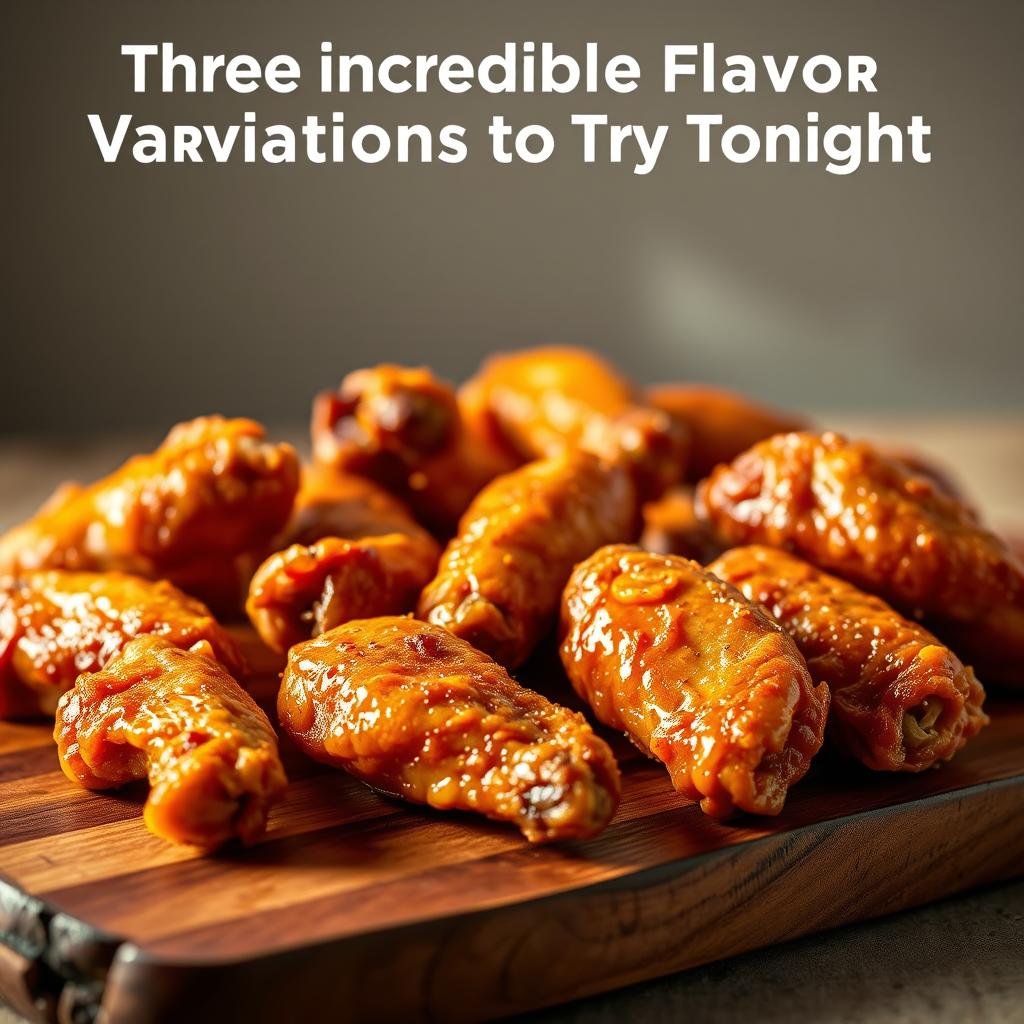 flavor variations for air fryer chicken wings